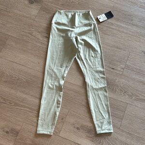 90 Degree By Reflex Silver/ Green Leggings